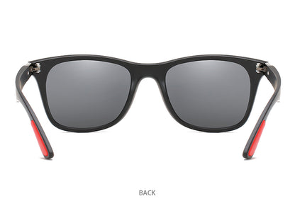 Polarized Sunglasses Men Women Classic Square Plastic Driving Sun Glasses Fashion Black Shades UV400 The Clothing Company Sydney