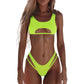 2 Piece Hollow Out Swimsuit High Cut Micro Swimwear Stylish Bathing Suit Beach Outfits Bikini Set The Clothing Company Sydney