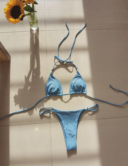 2 Piece Leopard Print Bikini Set Beach Outing Swimming Swimwear Thong Bikini  Swimsuits The Clothing Company Sydney