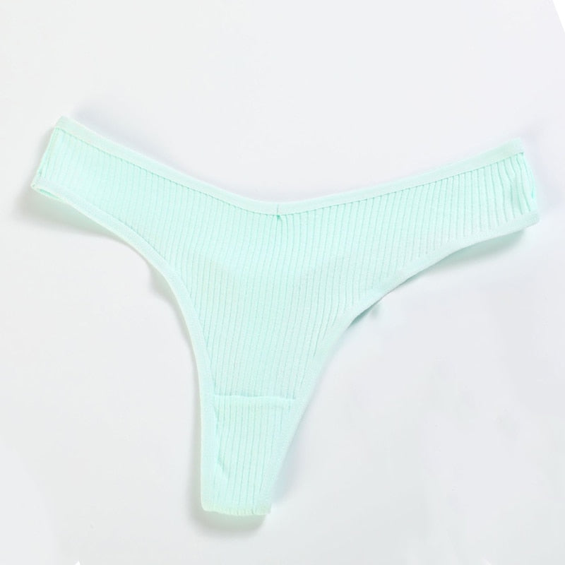 Cotton Thong Low Waist Panties Underwear Ladies Briefs Lingerie Women's Lingerie The Clothing Company Sydney