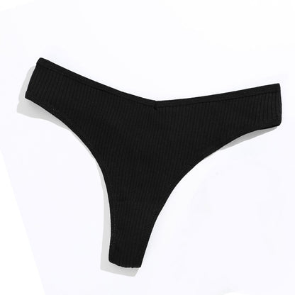 Cotton Thong Low Waist Panties Underwear Ladies Briefs Lingerie Women's Lingerie The Clothing Company Sydney