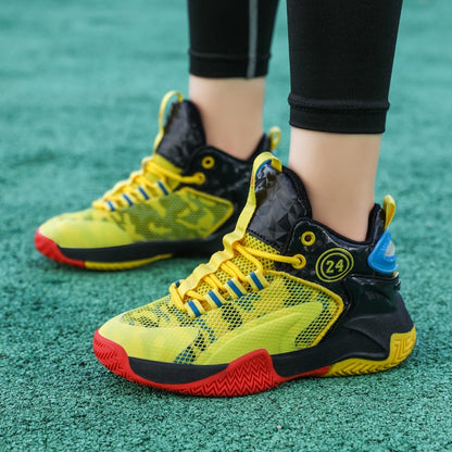 Kids Boys Basketball Shoes High Quality Top Non-Slip Kids Sneakers Girls Sneakers Outdoor Kids Tennis Shoes The Clothing Company Sydney