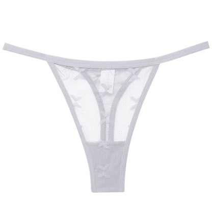2 Pack Mesh G-String Panties Transparent Underwear Women Seamless Thong Underpants Intimates Lingerie The Clothing Company Sydney