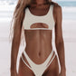 2 Piece Micro Bikini Swimsuit Rib Bikini Set Push Up Women Swimwear Brazilian Cut Out Neon Bathing Suit The Clothing Company Sydney