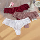 Women Sexy Lace Lingerie Temptation Low-waist Transparent Panties Female Embroidery Floral Hollow Out Thong Underwear G String The Clothing Company Sydney