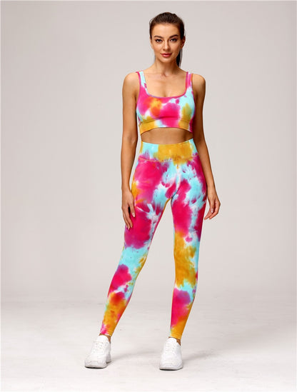 Printed 2 Piece Seamless Yoga Set Gym Clothing Workout Tracksuit Gym Set High Waist Sport Outfit Yoga Fitness Suit Activewear The Clothing Company Sydney