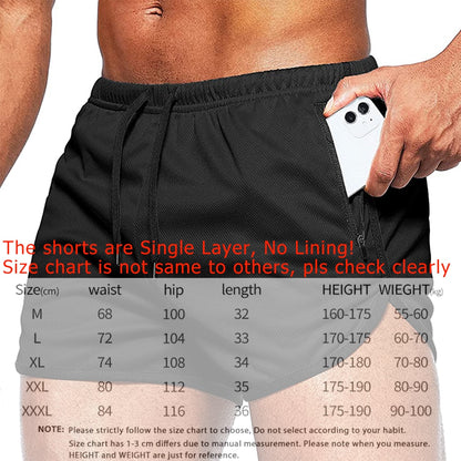 Men's Running Shorts Fitness Gym Training Sports Shorts Quick Dry Workout Gym Sport Jogging Double Deck Summer Shorts The Clothing Company Sydney