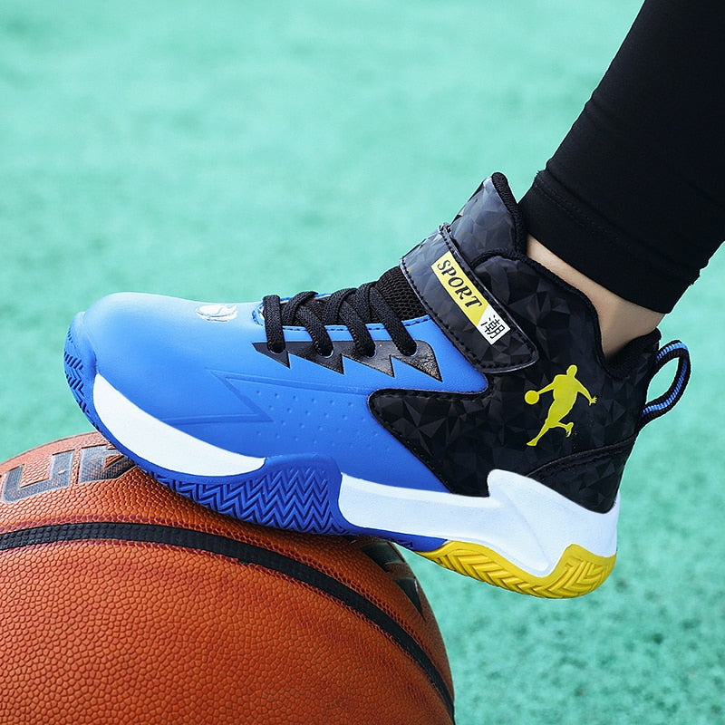 Kids Boys Basketball Shoes Kids Sneakers Non-Slip Sports Girls Basketball Training Tennis Shoes The Clothing Company Sydney