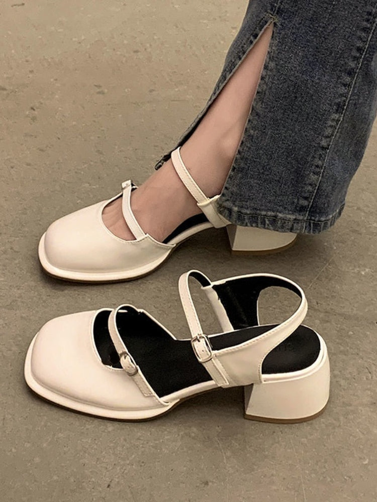 Non-slip Round Toe Sandals Shoes Ladies Casual Summer Hollow Beach Elegant Shoes Fashion Party Shoes The Clothing Company Sydney