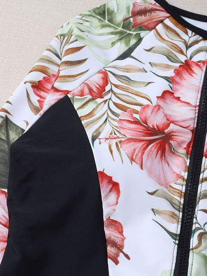 One Piece Swimsuit Swimwear Solid Long Sleeve Backless Rhinestones Diamond Thong Bathing Suit Monokini The Clothing Company Sydney