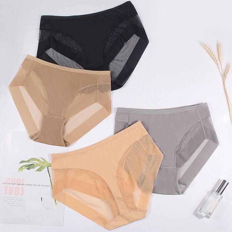 Breathable Mesh Intimates Body Shaping Panties Transparent Underpant Underwear Lingerie High Elastic Control Briefs The Clothing Company Sydney