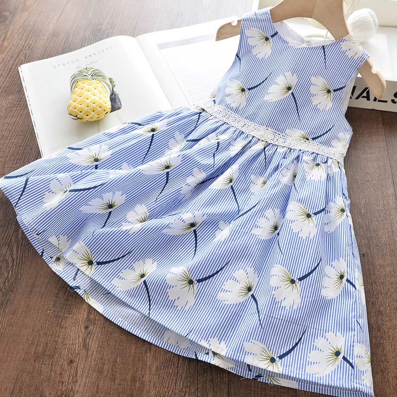 Girls Casual Dresses Fashion Baby Princess Party Vestidos Children Kids Flowers Costumes Floral Dress 3-7Y The Clothing Company Sydney