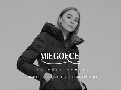Winter Women Long Cotton Jacket Stand Collar Hooded Warm Windproof Coat Pockets Zipper Parka The Clothing Company Sydney