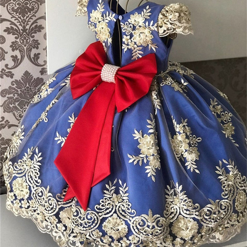 Girls Dress Elegant New Year Princess Children Party Dress Wedding Gown Kids Dresses for Girls Birthday Party Dress The Clothing Company Sydney