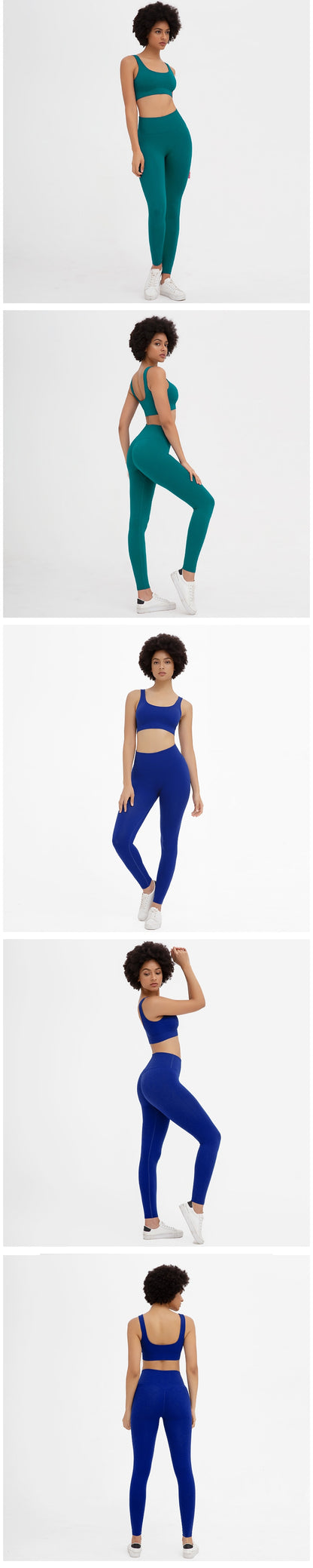 2 Pieces Seamless Fitness Yoga Suit Gym Push Up Clothes Workout Sport Set Padded Sports Bra High Waist Legging Sportswear The Clothing Company Sydney