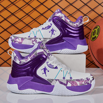 Kids basketball sneakers student shoes comfortable and breathable basketball sneakers boys and girls shoes The Clothing Company Sydney