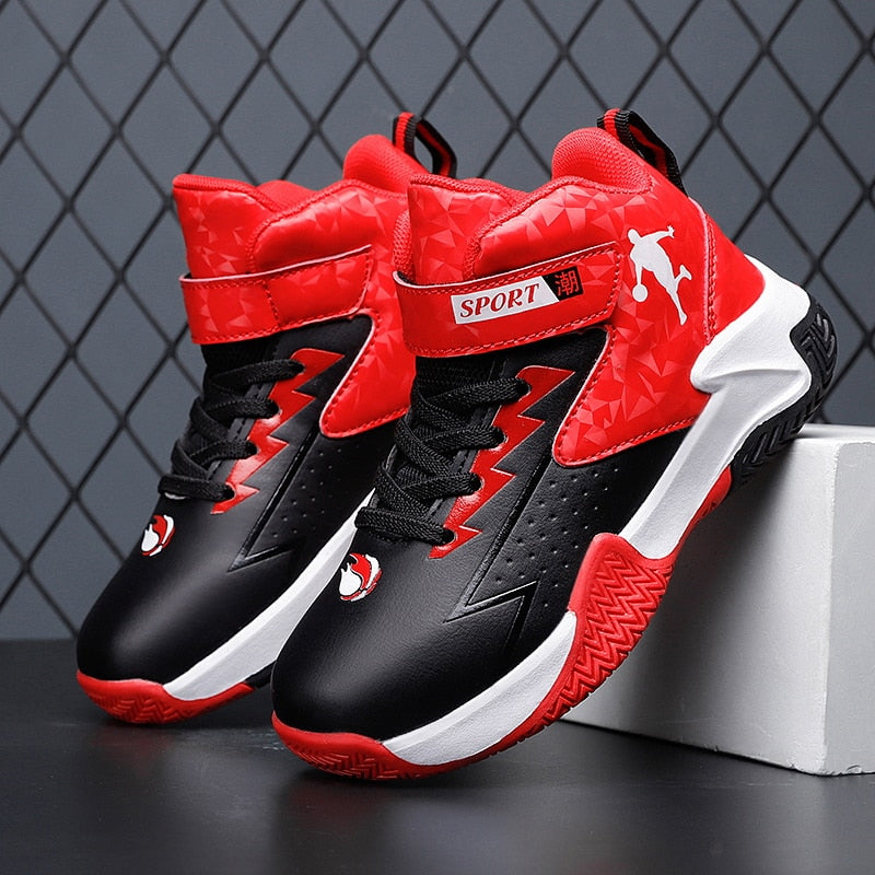 Kids Boys Basketball Shoes Kids Sneakers Non-Slip Sports Girls Basketball Training Tennis Shoes The Clothing Company Sydney