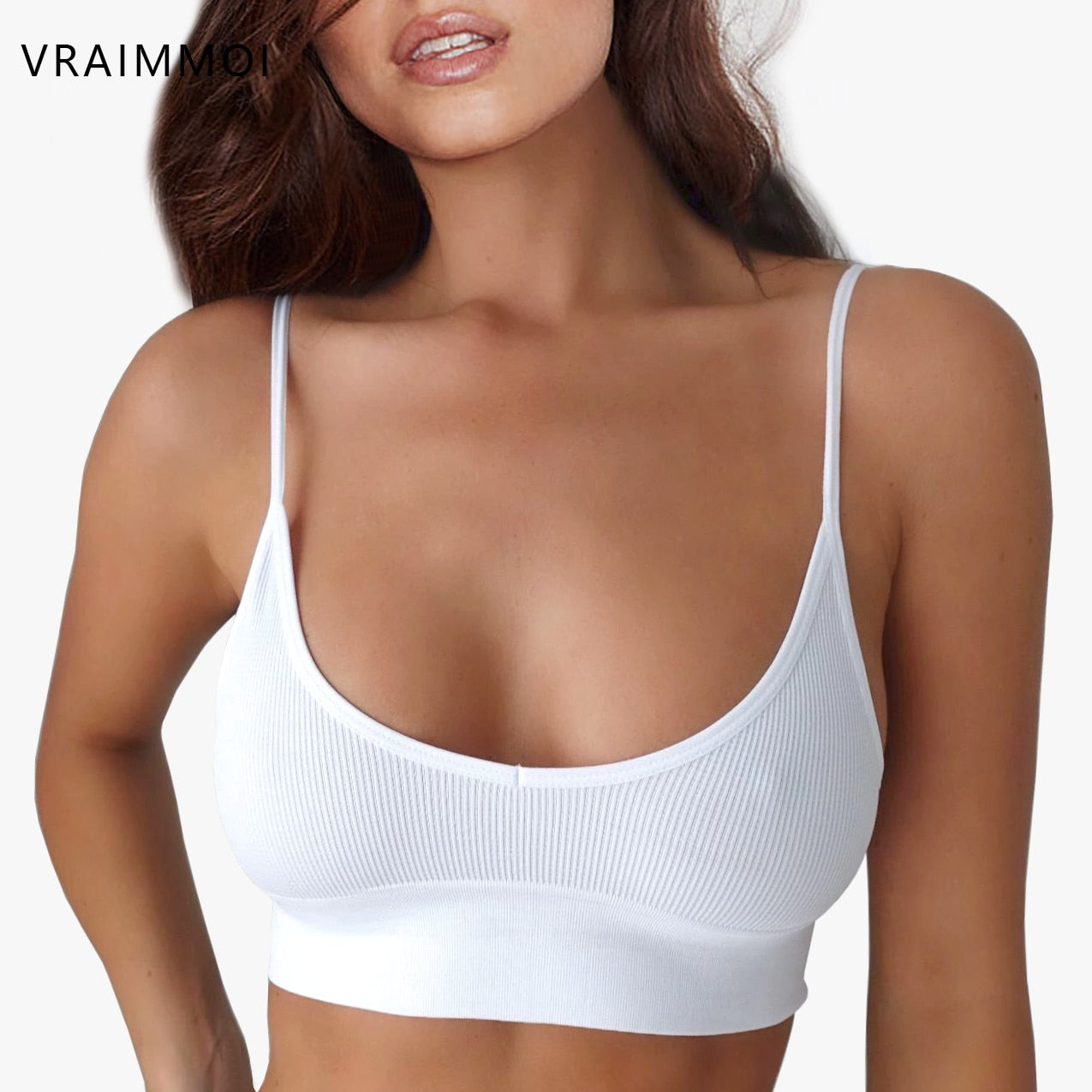 Seamless Low Back Bra Brassiere Comfortable Top Women Wirefree Underwear Unlined Lingerie Backless Bralette The Clothing Company Sydney