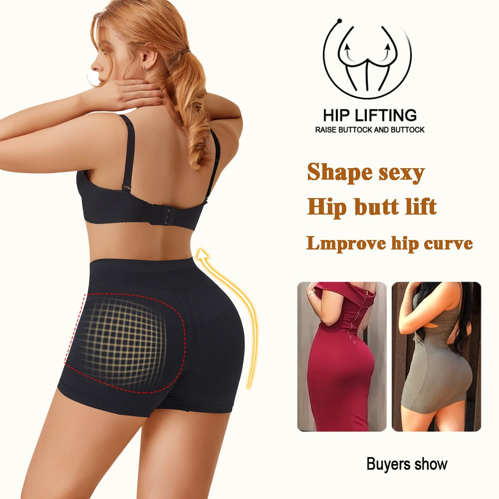 Ladies Body Shaper Butt Lifter Panties Women Hip Shapewear Seamless Push Up Panties  Hip Enhancer