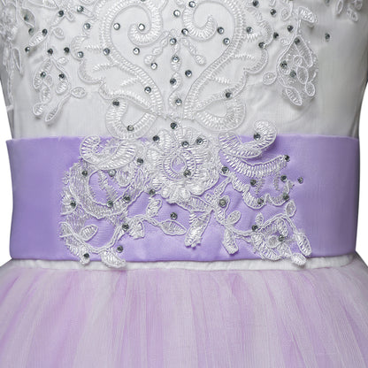 Kid Wedding Dresses for Girls Elegant Flower Princess Long Gown Baby Girl Christmas Dress Size 6 12 14 Years The Clothing Company Sydney