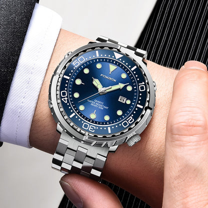 Lige Fashion Mens Watches Foxbox Top Brand Luxury 5ATM Sports Waterproof Quartz Date Luminous Watch The Clothing Company Sydney