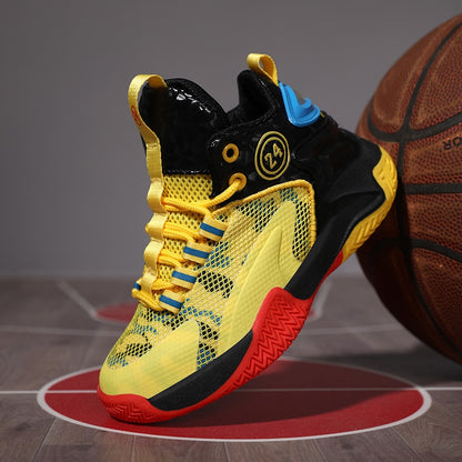 Kids Boys Basketball Shoes High Quality Top Non-Slip Kids Sneakers Girls Sneakers Outdoor Kids Tennis Shoes The Clothing Company Sydney