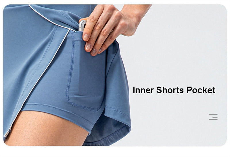Women's Skirts Solid Tennis Golf Netball Skort Fitness Shorts Athletic Running Gym Sport Skorts Pocket Mini Skirts The Clothing Company Sydney