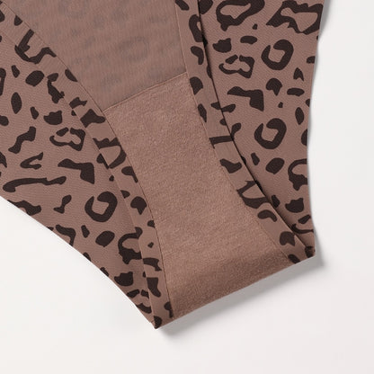 Leopard Print Women's Underwear Set Bra Brief Sets Seamless Bralette Lingerie Set The Clothing Company Sydney