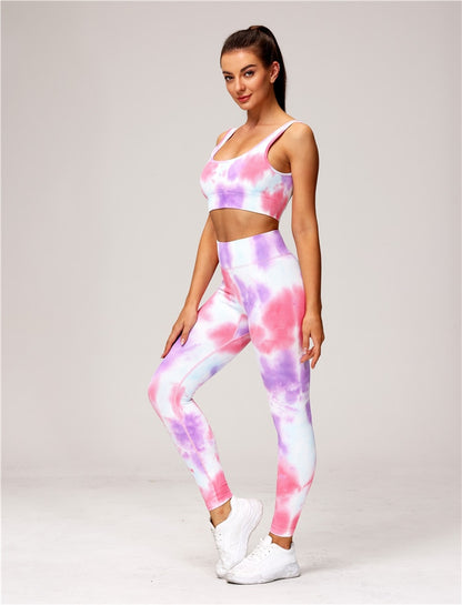 Printed 2 Piece Seamless Yoga Set Gym Clothing Workout Tracksuit Gym Set High Waist Sport Outfit Yoga Fitness Suit Activewear The Clothing Company Sydney