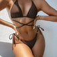 Two Piece Micro Bikini Criss Cross Swimwear Swimsuit Summer String Thong Bikinis Set 2 Piece Bathing Suit Beachwear The Clothing Company Sydney