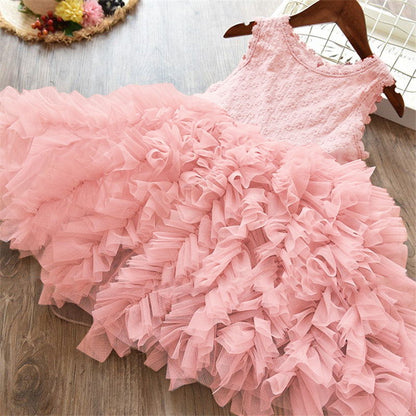 Princess Children Clothing Summer Party Tutu Kids Dresses for Girls Toddler Casual Dresses The Clothing Company Sydney