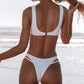 2 Piece Micro Bikini Swimsuit Rib Bikini Set Push Up Women Swimwear Brazilian Cut Out Neon Bathing Suit The Clothing Company Sydney