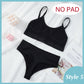 2 Piece Bra Set Bralette Underwear Lingerie Ribbed Tops Seamless Wire Free Bra and  Panty Set The Clothing Company Sydney