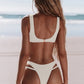 2 Piece Hollow Out Swimsuit High Cut Micro Swimwear Stylish Bathing Suit Beach Outfits Bikini Set The Clothing Company Sydney