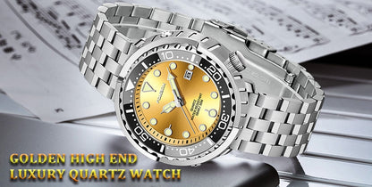 Lige Fashion Mens Watches Foxbox Top Brand Luxury 5ATM Sports Waterproof Quartz Date Luminous Watch The Clothing Company Sydney