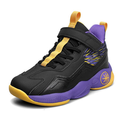 Sports shoes boys basketball shoes boys high top shockproof children's sports shoes girls non-slip basketball shoes The Clothing Company Sydney