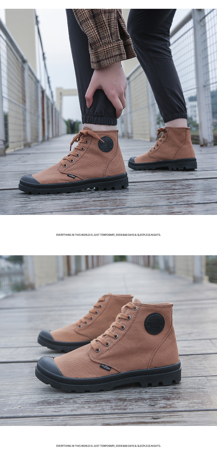 High Top Men Ladies Boots Lace Up Canvas Shoes Ankle Motorcycle Sneakers Military Desert Boots The Clothing Company Sydney