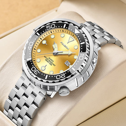 Lige Fashion Mens Watches Foxbox Top Brand Luxury 5ATM Sports Waterproof Quartz Date Luminous Watch The Clothing Company Sydney