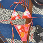 2 Piece Tie Dye Micro Triangle Halter Tie Side Bikini Swimsuit Swimwear Bikini Set Summer Beach Bathing Suit The Clothing Company Sydney