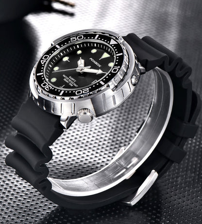 Lige Fashion Mens Watches Foxbox Top Brand Luxury 5ATM Sports Waterproof Quartz Date Luminous Watch The Clothing Company Sydney