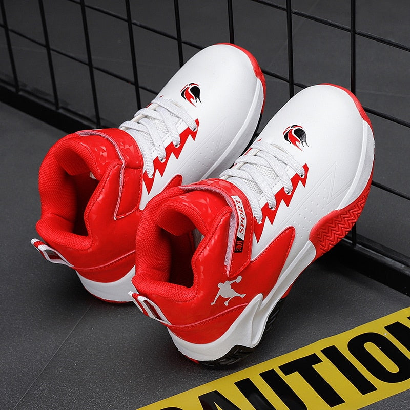 Kids Boys Basketball Shoes Kids Sneakers Non-Slip Sports Girls Basketball Training Tennis Shoes The Clothing Company Sydney