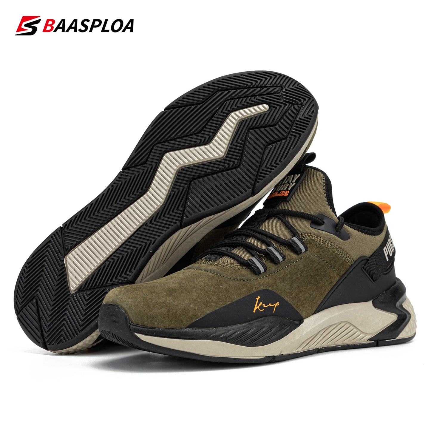 Men Running Shoes Non-slip Shock Absorption Sneaker Lightweight Tennis Shoe Breathable Casual Shoes The Clothing Company Sydney