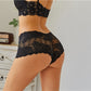 3 Pack Set Floral Lace Panties Transparent High Waist Sexy Lingerie Brazilian Pantys Underwear Intimates The Clothing Company Sydney