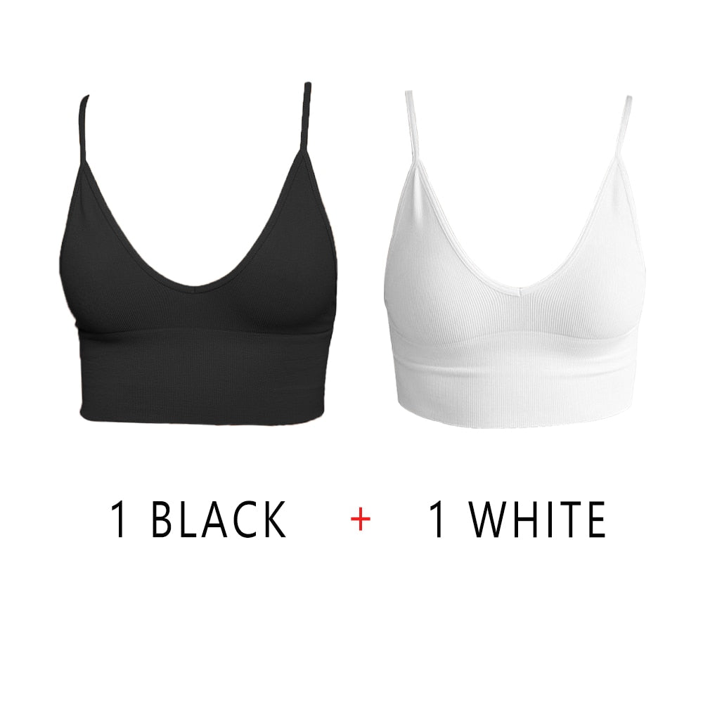 3 Pack Low Back Bras For Women Comfortable Seamless Tank Top U Type No Pad Unlined Lingerie Strap Adjustable Backless Bralette The Clothing Company Sydney