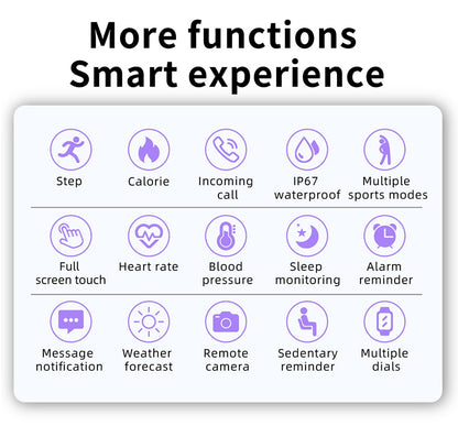 Smart Watch Men Women Full Touch Screen Sport Fitness Watch IP67 Waterproof Bluetooth For Android IOS Smartwatch The Clothing Company Sydney