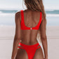 2 Piece Micro Bikini Swimsuit Rib Bikini Set Push Up Women Swimwear Brazilian Cut Out Neon Bathing Suit The Clothing Company Sydney