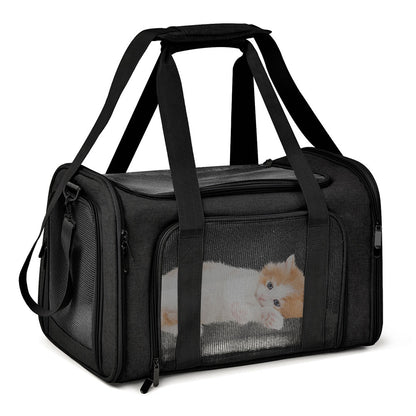 Dog Carrier Bag Soft Side Backpack Cat Pet Carriers Dog Travel Bags Airline Approved Transport For Small Dogs Cats The Clothing Company Sydney