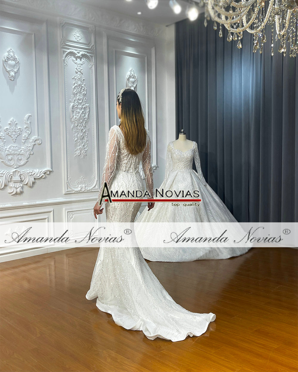 Two In One Luxury Mermaid Wedding Gown Dress The Clothing Company Sydney