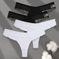 4 Pack set V-Waist Women Cotton G-string Lace Lingerie Panties Thongs Femme Underwear Underpant Intimates The Clothing Company Sydney