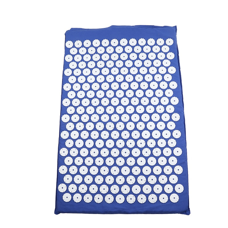 Yoga Acupressure Mat Pillow Massage Set for Back Neck Pain Relief and Muscle Relaxation The Clothing Company Sydney